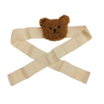 BRĄZOWY MIŚ UPINACZ DO ZASŁON ZAPIĘCIE UCHWYT SPINKA DO ZASŁON POKÓJ DZIECIĘCY 2 SZTUKI - 2