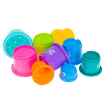 KUBECZKI EDUKACYJNE PIRAMIDA WIEŻA UKŁADANKA Z CYFRAMI OWOCAMI I ZWIERZĄTKAMI ZABAWKA DLA NIEMOWLĄT DZIECI - 4