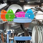 LEJEK SILIKONOWY SKŁADANY KUCHENNY ELASTYCZNY HARMONIJKA DO BUTELEK SOKÓW - 5