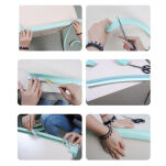 MIĘTOWA OCHRONNA TAŚMA PIANKOWA NA KANTY ROGI NAROŻNIKI ZABEZPIECZENIE PIANKOWE OCHRANIACZ DO MEBLI - 5