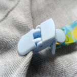 KACZUSZKI ZAWIESZKA DO SMOCZKA NA SMOCZEK Z KLIPSEM DLA CHŁOPCA DZIEWCZYNKI PRZYPINKA - 5