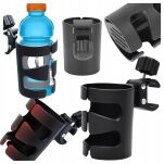 UCHWYT NA KUBEK BUTELKĘ NAPOJE DO WÓZKA SPACERÓWKI ROWER HACZYK ORGANIZER - 11
