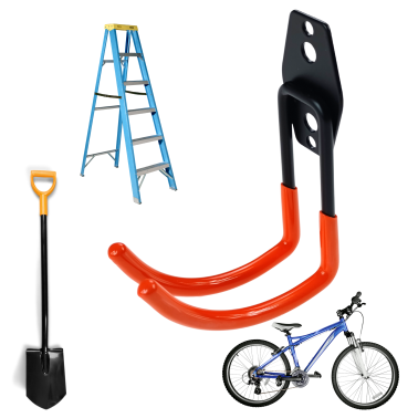 UCHWYT WIESZAK NA ŚCIANĘ NA ROWER HULAJNOGĘ NARZĘDZIA HAK MONTAŻOWY DO GARAŻU MIESZKANIA TYP 4