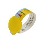 ŁÓDŹ OPASKA IDENTYFIKACYJNA INFORMACYJNA IDENTYFIKATOR IMIENNIK DLA DZIECKA NA RĘKĘ NUMER TELEFONU NIEZGUBKA - 5