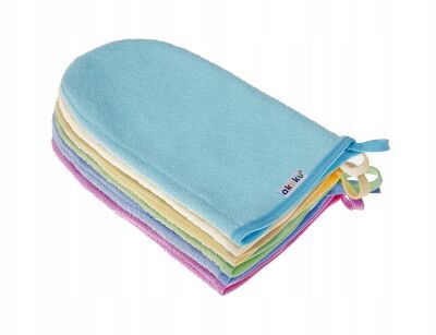 AKUKU MYJKA RĘKAWICA KĄPIELOWA DO KĄPIELI FROTTE DELIKATNA MIĘKKA DLA DZIECI MYCIA NIEMOWLĄT