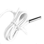 TERMOMETR ELEKTRONICZNY POKOJOWY CYFROWY MIERNIK CZUJNIK TEMPERATURY BIAŁY Z SONDĄ - 2