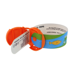 RYBKI OPASKA IDENTYFIKACYJNA INFORMACYJNA IDENTYFIKATOR IMIENNIK DLA DZIECKA NA RĘKĘ NUMER TELEFONU NIEZGUBKA - 5