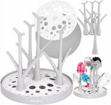 AKUKU UNIWERSALNA SUSZARKA DO BUTELEK I SMOCZKÓW SZARA NA AKCESORIA SMOCZKI BUTELKI DO KARMIENIA DZIECKA - 8