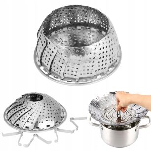 SITKO KOSZYK WKŁAD DO GARNKA NA GARNEK DO GOTOWANIA NA PARZE