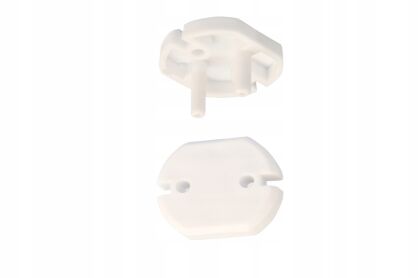 ZABEZPIECZENIE ZAŚLEPKA BLOKADA PRZED DZIEĆMI GNIAZDEK KONTAKTÓW ELEKTRYKI BEZ BOLCA UZIEMIAJĄCEGO