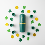 ZIELONY POJEMNIK PUDEŁKO ETUI NA SZCZOTECZKĘ I PASTĘ DO ZĘBÓW PODRÓŻNE DUŻE - 2