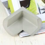 NAROŻNIKI ZABEZPIECZENIE NA ROGI KANT PIANKOWE OSŁONKI DO MEBLI SZARY 12MM - 3