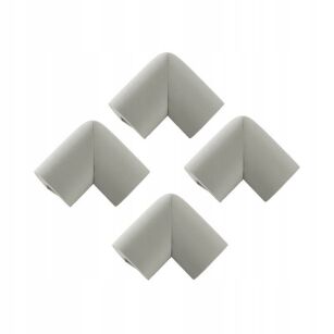 NAROŻNIKI ZABEZPIECZENIE NA ROGI KANT PIANKOWE OSŁONKI DO MEBLI SZARY 12MM