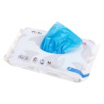 AKUKU PACHNĄCE WORECZKI WORKI NA ZUŻYTE PIELUSZKI PIELUCHY WIĄZANE NEUTRALIZUJĄCE ZAPACHY 100SZT - 6