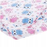 AKUKU MATA PODKŁAD DO PRZEWIJANIA NIEMOWLĄT PRZEWIJAK WIELORAZOWY PIANKA PEVA RÓŻOWO-NIEBIESKIE SOWY - 6