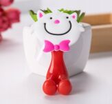 KOTEK WIESZAK UCHWYT HACZYK NA SZCZOTECZKĘ SZCZOTKĘ DO ZĘBÓW DLA DZIECKA NA PRZYSSAWKĘ - 2