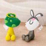 KOTEK WIESZAK UCHWYT HACZYK NA SZCZOTECZKĘ SZCZOTKĘ DO ZĘBÓW DLA DZIECKA NA PRZYSSAWKĘ - 9