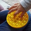 PUSH BUBBLE POP IT ZABAWKA SENSORYCZNA ANTYSTRES MALINOWE KOŁO - 2