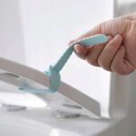OPASKA UCHWYT RĄCZKA DO UNOSZENIA DESKI SEDESOWEJ KLAPY TOALETY USTĘPU WC - 3