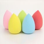 GĄBKA GĄBECZKA DO NAKŁADANIA MAKIJAŻU PODKŁADU BLENDER ŁEZKA DO OCZU UST POLICZKÓW MIX - 2