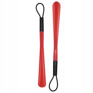 ŁYŻKA DO BUTÓW PLASTIKOWA GIĘTKA ELASTYCZNA DŁUGA ZAWIESZANA Z USZKIEM 48CM