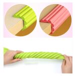 CZARNA UNIWERSALNA TAŚMA PIANKOWA DO MEBLI PIANKA TAŚMA OCHRONNA OCHRANIACZ ZABEZPIECZENIE NA KANTY NAROŻNIKI STOŁU - 3