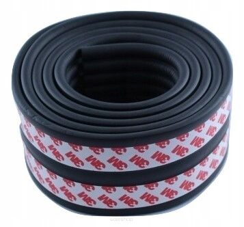 CZARNA UNIWERSALNA TAŚMA PIANKOWA DO MEBLI PIANKA TAŚMA OCHRONNA OCHRANIACZ ZABEZPIECZENIE NA KANTY NAROŻNIKI STOŁU