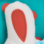 PLECAK MAŁY PLECACZEK DLA DZIEWCZYNKI DO PRZEDSZKOLA DLA PRZEDSZKOLAKA MIĘTOWY W CZERWONE KROPKI - 4