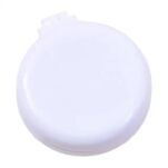 BIAŁA SKŁADANA SZCZOTKA DO ROZCZESYWANIA WŁOSÓW MINI SZCZOTKA DO TOREBKI PODRÓŻNA Z LUSTERKIEM - 3