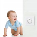 BLOKADY ZAŚLEPKI ZATYCZKI DO GNIAZDEK ZABEZPIECZENIE KONTAKTÓW PRZED DZIEĆMI ZAŚLEPKA Z BOLCEM 6 SZT - 11