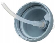 AKUKU BIDON BUTELKA Z MIĘKKĄ SŁOMKĄ RURKA KUBEK DLA DZIECI Z UCHWYTAMI RĄCZKAMI 300ML 9M+ MIŚ - 10