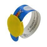 SAMOLOT OPASKA IDENTYFIKACYJNA INFORMACYJNA IDENTYFIKATOR IMIENNIK DLA DZIECKA NA RĘKĘ NUMER TELEFONU NIEZGUBKA - 4