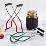 ZIELONY CHWYTAK DO WYJMOWANIA GORĄCYCH SŁOIKÓW PRZETWORÓW UCHWYT SZCZYPCE STALOWE KLESZCZE ŁAPKI - 3