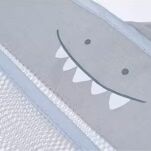 SZARY POJEMNIK ORGANIZER NA ZABAWKI KĄPIELOWE DO KĄPIELI WODY ŁAZIENKI SIATKA DO WANNY POD PRYSZNIC - 5