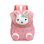 Plecak Mały Plecaczek Dla Dziewczynki Do Przedszkola Żłobka Dla Przedszkolaka Różowy W Miętowe Kropki - 2