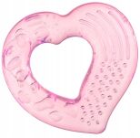 AKUKU GRYZAK USPOKAJAJĄCY SILIKONOWY WODNY MIĘKKI CHŁODZĄCY DZIĄSŁA  NA ZĄBKOWANIE NIEMOWLĄT SERCE - 8