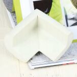 KREMOWE ZABEZPIECZENIE OSŁONKI PIANKOWE NAROŻNIKÓW ROGÓW MEBLI STOŁU OSŁONA NA NAROŻNIKI KANTY 4SZT  12MM - 2