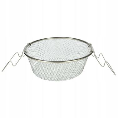 KOSZYK DO SMAŻENIA FRYTEK SITKO WKŁAD DO GARNKA ZE STALI 22cm