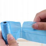 WORECZKI WORKI NA PSIE ODCHODY SPRZĄTANIE KUPY PO PSIE W ROLCE 45SZT WORKÓW - 5