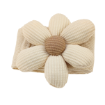 BIAŁY KWIATEK UCHWYT UPINACZ DO ZASŁON ZAPIĘCIE 3D DEKORACJA NA OKNO POKÓJ DZIECIĘCY 2szt - 2