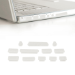 CZERWONE ZAŚLEPKI ZATYCZKI OCHRONNE ZAŚLEPKA GNIAZD GNIAZDEK PORTÓW USB HDMI AUDIO LAPTOPA NOTEBOOK - 4