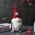 SKRZAT ŚWIĄTECZNY KRASNAL OZDOBA ŚWIĄTECZNA BOŻONARODZENIOWA DEKORACJA BOŻE NARODZENIE 28CM - 2