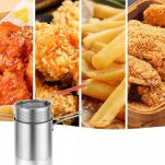 FRYTKOWNICA GARNEK Z KOSZEM SITKIEM DO GŁĘBOKIEGO SMAŻENIA FRYTEK 1200ML - 4