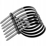 OPASKI ZACISKOWE TRYTYTKI KABLOWE 3,6MM 20CM DŁUGIE MOCNE ZESTAW 100SZT - 5
