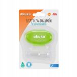 AKUKU PIERWSZA SZCZOTECZKA SZCZOTKA DZIECIĘCA DO MYCIA ZĘBÓW MASAŻU DZIĄSEŁ DLA DZIECI NA PALEC ZIELONA - 4