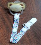 AUTKA ZAWIESZKA DO SMOCZKA PRZYPINKA NA SMOCZEK Z KLIPSEM TASIEMKA DLA CHŁOPCA - 2