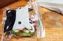 PACLAN WORECZKI ŚNIADANIOWE NA KANAPKI WORKI STRUNOWE DO MROŻENIA MROŻONKI WIELORAZOWE ZAMYKANE 42SZT - 8