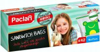 PACLAN WORECZKI ŚNIADANIOWE NA KANAPKI WORKI STRUNOWE DO MROŻENIA MROŻONKI WIELORAZOWE ZAMYKANE 42SZT - 3