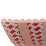 W TAŚMA OCHRONNA PIANKOWA OCHRANIACZ ZABEZPIECZENIE NA KRAWĘDZIE NA RANTY MEBLI Z TAŚMĄ RÓŻ - 4