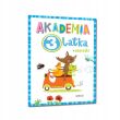 AKADEMIA 3-LATKA ZESZYT ĆWICZEŃ KSIĄŻECZKA DLA NAJMŁODSZYCH KOLOROWANKA NAKLEJKI ALBUM Z NAKLEJKAMI - 2